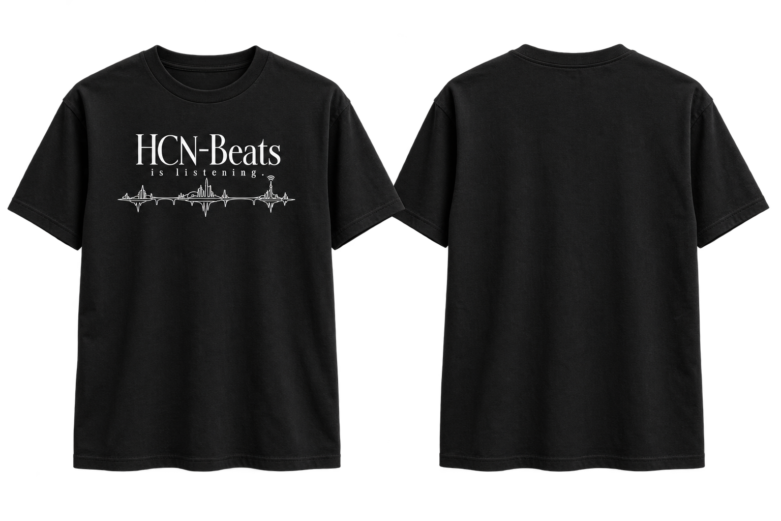 HCN-Beats Is Listening concept tee
